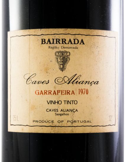 1970 Aliança Garrafeira Bairrada red 1.5L