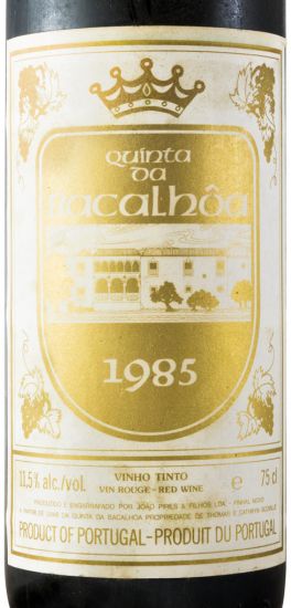 1985 Quinta da Bacalhôa red