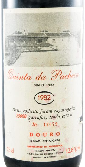 1982 Quinta da Pacheca red