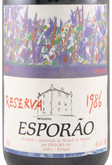 1986 Esporão Reserva tinto