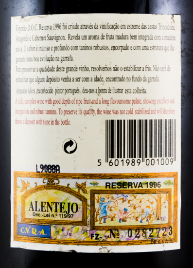 1996 Esporão Reserva tinto