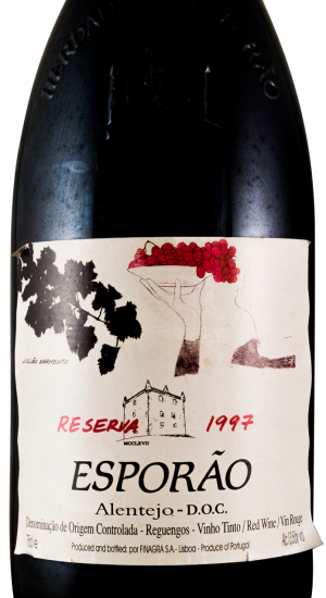 1997 Esporão Reserva red