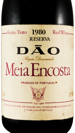 1980 Meia Encosta Reserva tinto