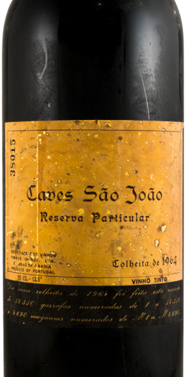 1964 Caves São João Reserva Particular red