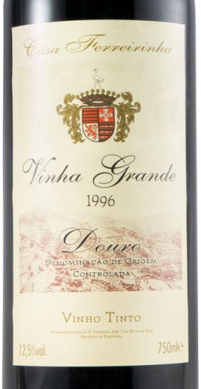 1996 Casa Ferreirinha Vinha Grande tinto