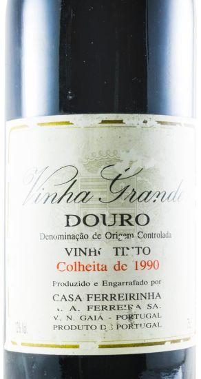 1990 Casa Ferreirinha Vinha Grande red