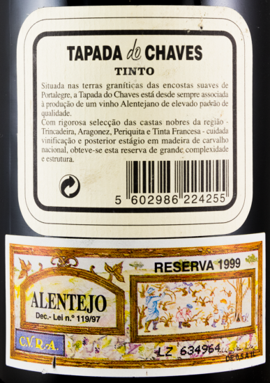 1999 Tapada do Chaves Reserva tinto