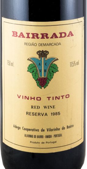 1985 Vilarinho do Bairro Reserva tinto