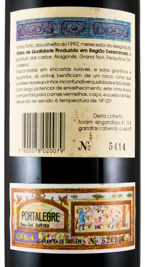1992 Portalegre tinto