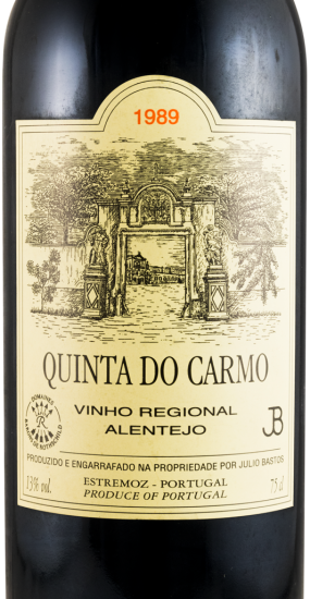 1989 Quinta do Carmo red