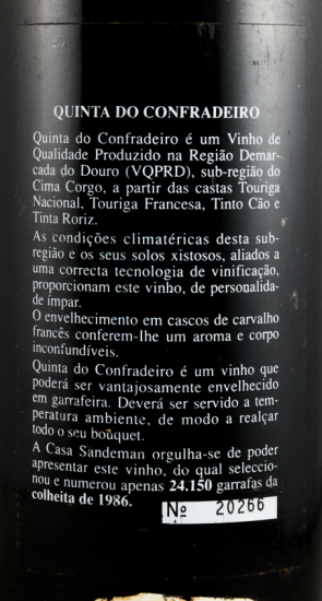 1986 Confradeiro tinto