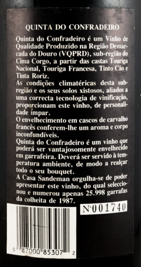 1987 Confradeiro red