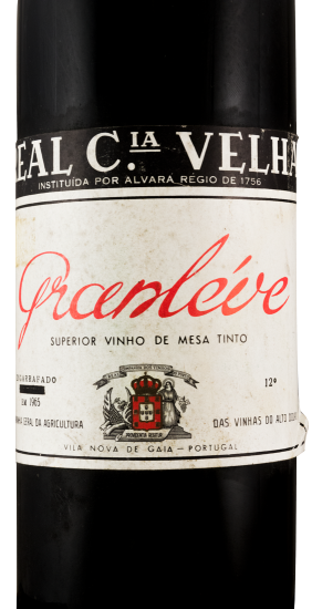 1965 Real Companhia Velha Granleve Garrafeira tinto