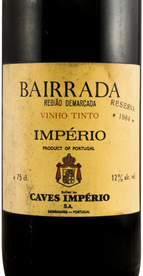 1984 Caves Império Reserva tinto