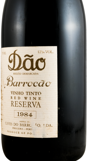 1984 Dão Barrocão Reserva tinto