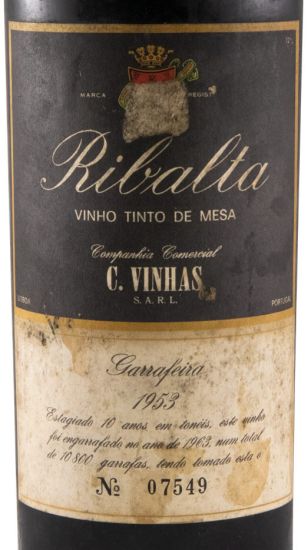 1953 Ribalta Garrafeira red