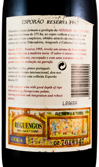 1995 Esporão Reserva tinto