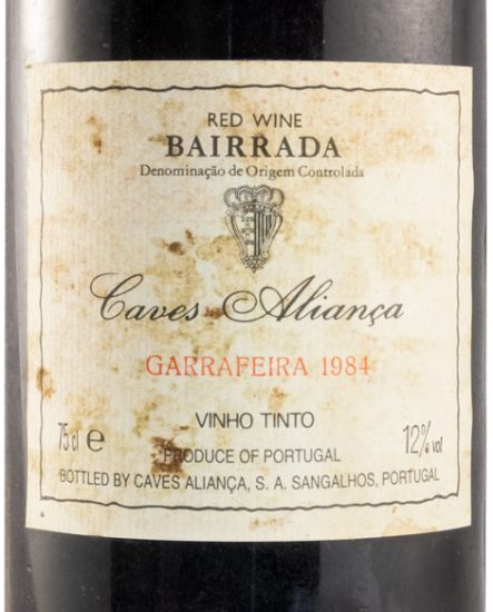 1984 Aliança Garrafeira red