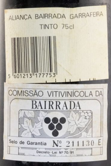 1984 Aliança Garrafeira red