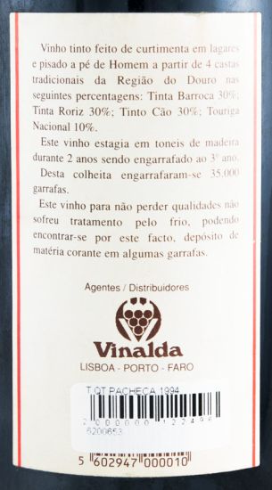 1994 Quinta da Pacheca red