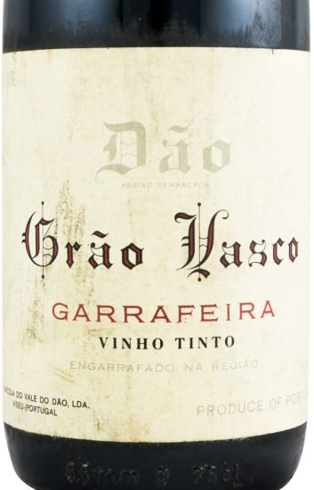 1985 Grão Vasco Garrafeira red