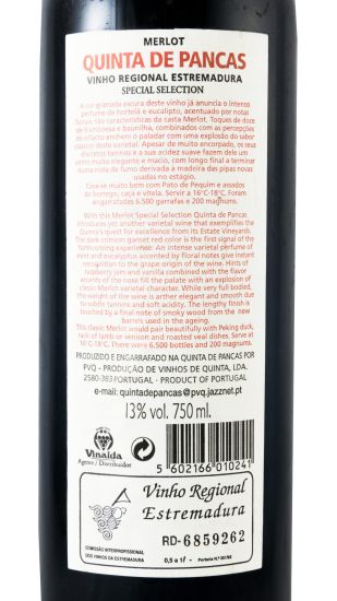 1999 Quinta de Pancas Merlot tinto