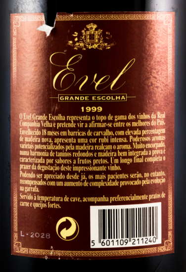 1999 Evel Grande Escolha tinto