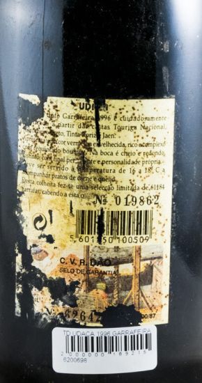 1996 UDACA Garrafeira red