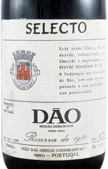 1980 UDACA Reserva tinto