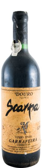 1985 Scarpa Garrafeira red