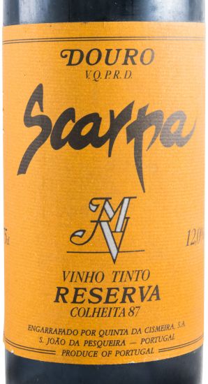 1987 Scarpa Reserva tinto