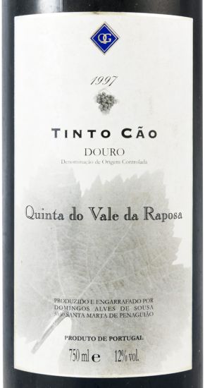 1997 Quinta do Vale da Raposa Tinto Cão red