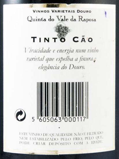 1997 Quinta do Vale da Raposa Tinto Cão red
