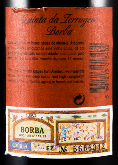 1996 Quinta da Terrugem tinto