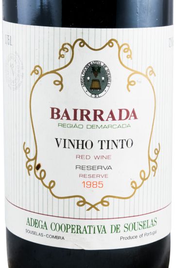 1985 Adega Cooperativa de Souselas Reserva tinto