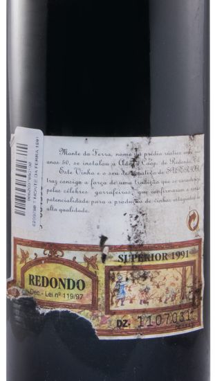 1991 Monte da Ferra Superior tinto