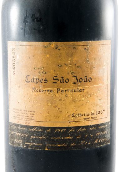1967 Caves São João Reserva Particular tinto 1,5L