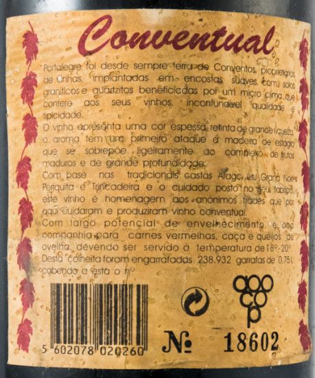 2001 Conventual red