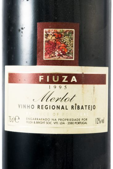 1995 Fiuza Merlot red