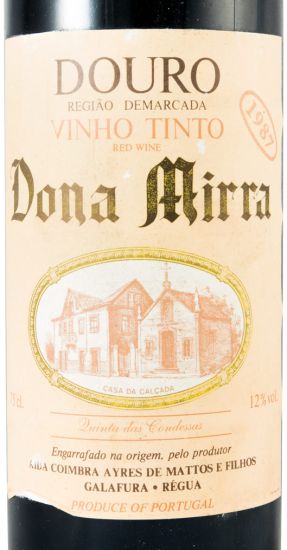 1987 Dona Mirra tinto