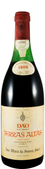 1980 José Maria da Fonseca Dão Terras Altas tinto
