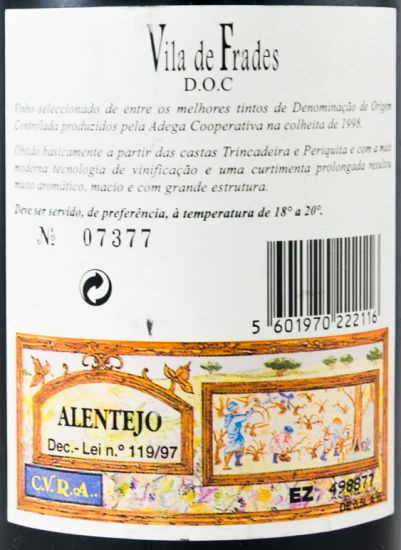 1998 Vila de Frades red