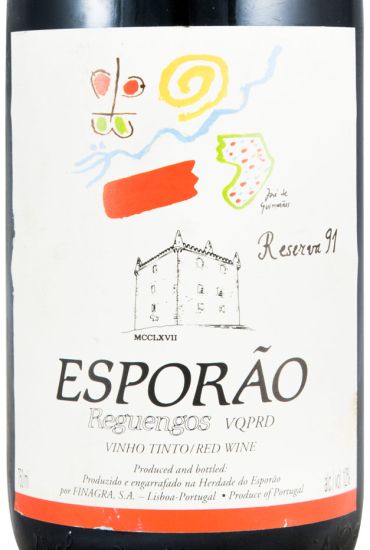 1991 Esporão Reserva red