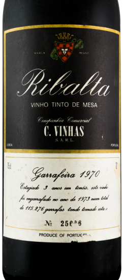 1970 Ribalta Garrafeira red
