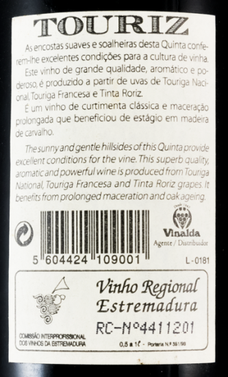 1999 Touriz red