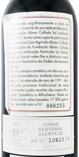 1991 Abreu Callado tinto