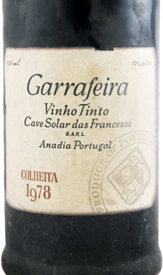 1978 Solar das Francesas Garrafeira tinto
