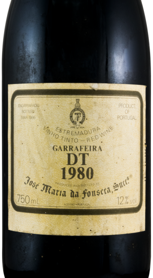 1980 José Maria da Fonseca D.T. Garrafeira tinto