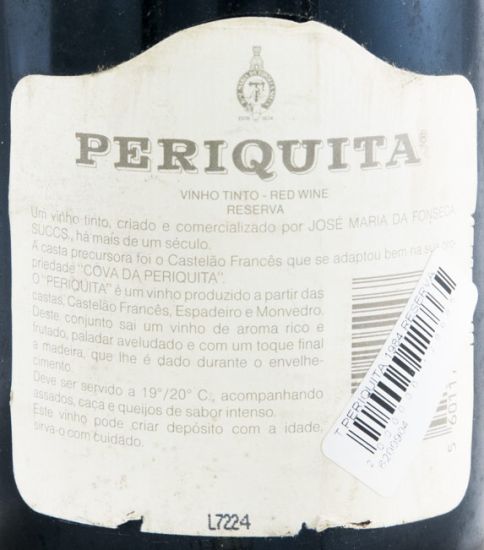 1984 José Maria da Fonseca Periquita Reserva tinto