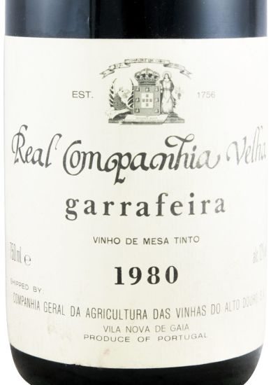 1980 Real Companhia Velha Garrafeira tinto